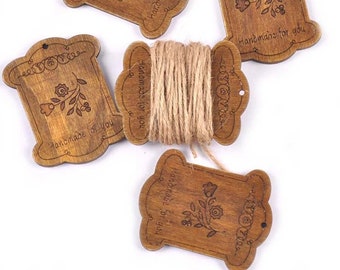 Embroidery Floss Bobbins: Wooden Sewing Thread Organizer