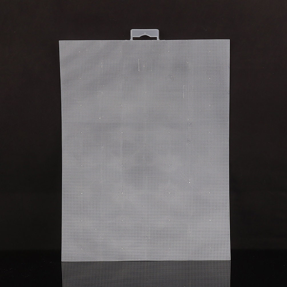 14 Mesh Count White Plastic Canvas 11 x 8.5 Inch 3 Sheets
