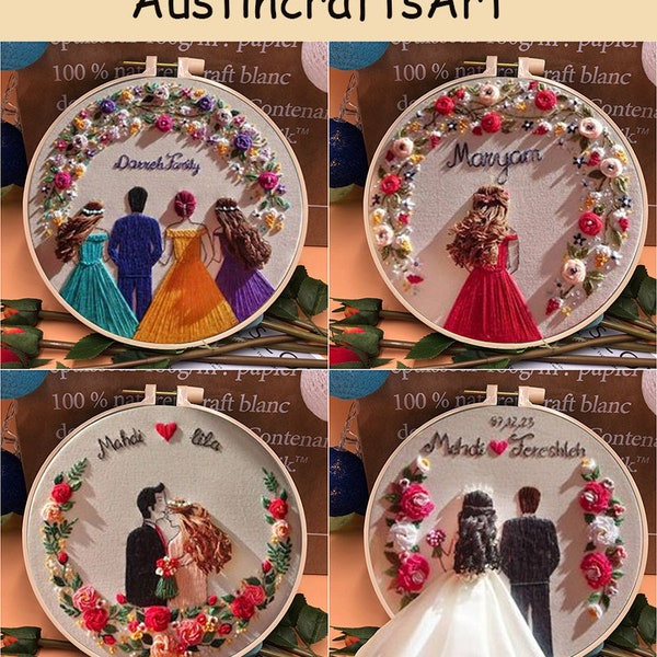 Wedding Embroidery Etsy