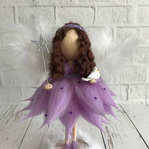 Felt Fairy,Christmas Gift, Christmas Angel, Felt angel, Baby shower gift, Nursery Room Decor