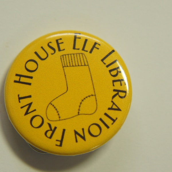 House Elf Liberation Front Button Badge