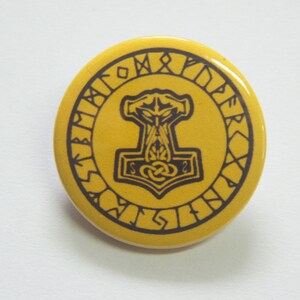 Mjölnir Thor's Hammer Badge