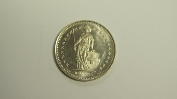 スイス　フラン　硬貨　銀貨 スイスフラン硬貨銀貨