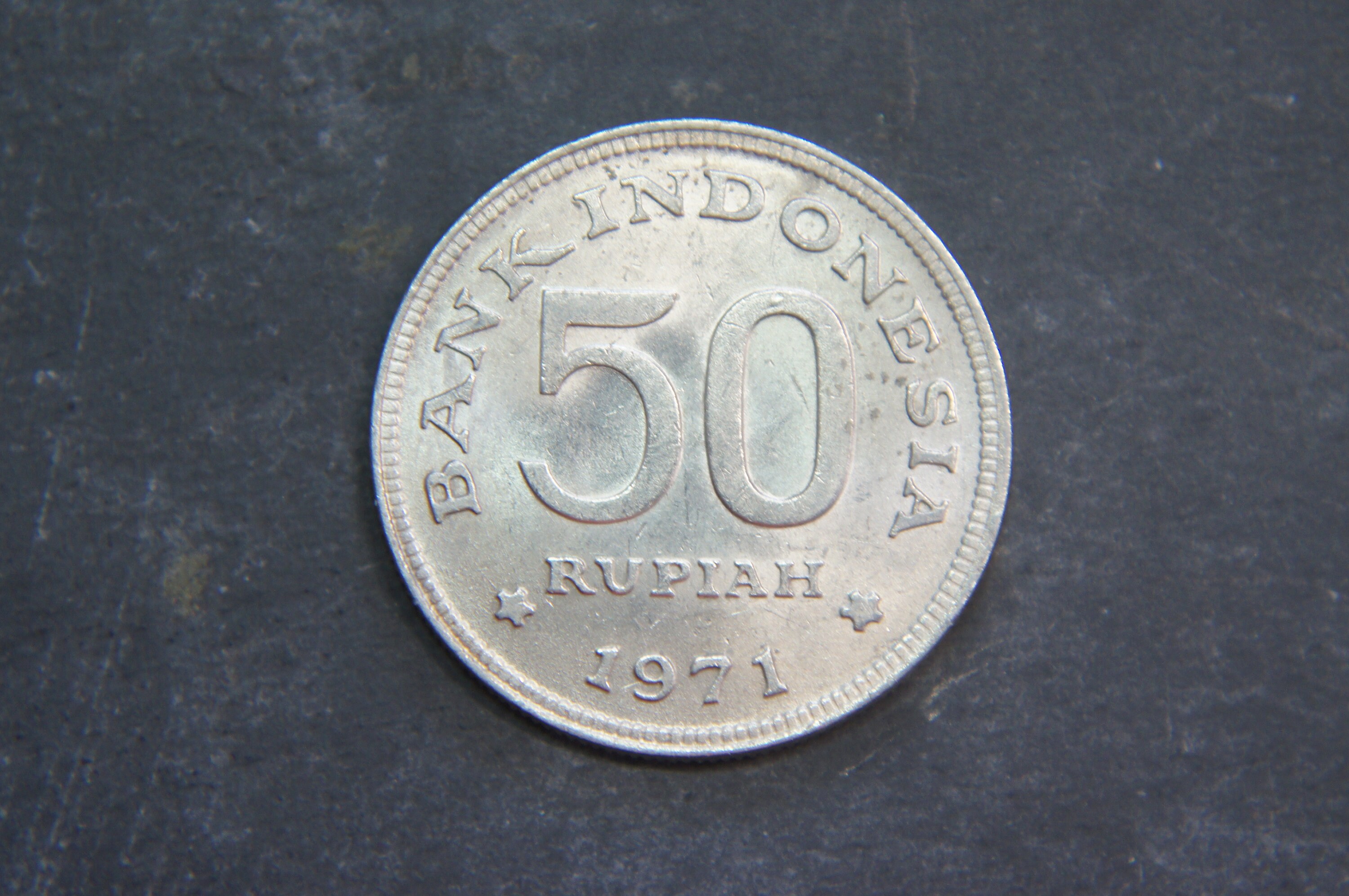 1971年 50ルピア硬貨 インドネシア - Etsy 日本