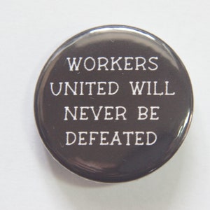 Workers United Badge