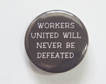 Workers United Badge