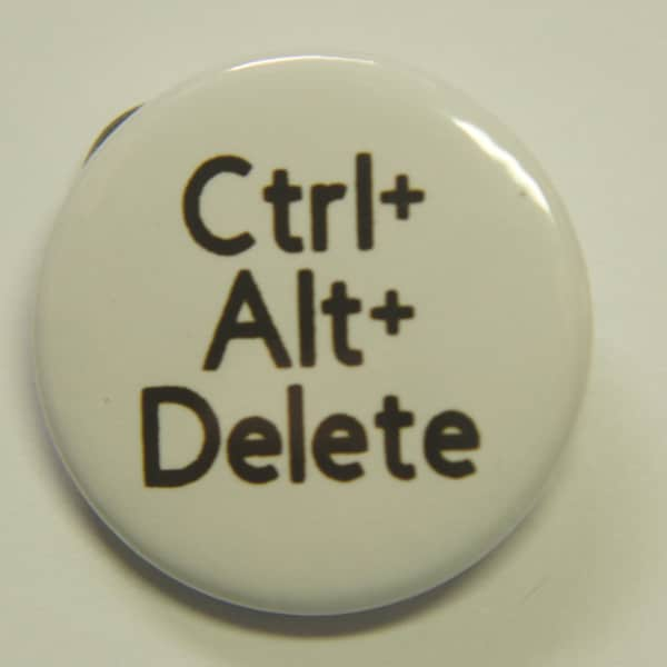 Strg+Alt+Entf Button Badge - Windows Zurücksetzen Button Badge