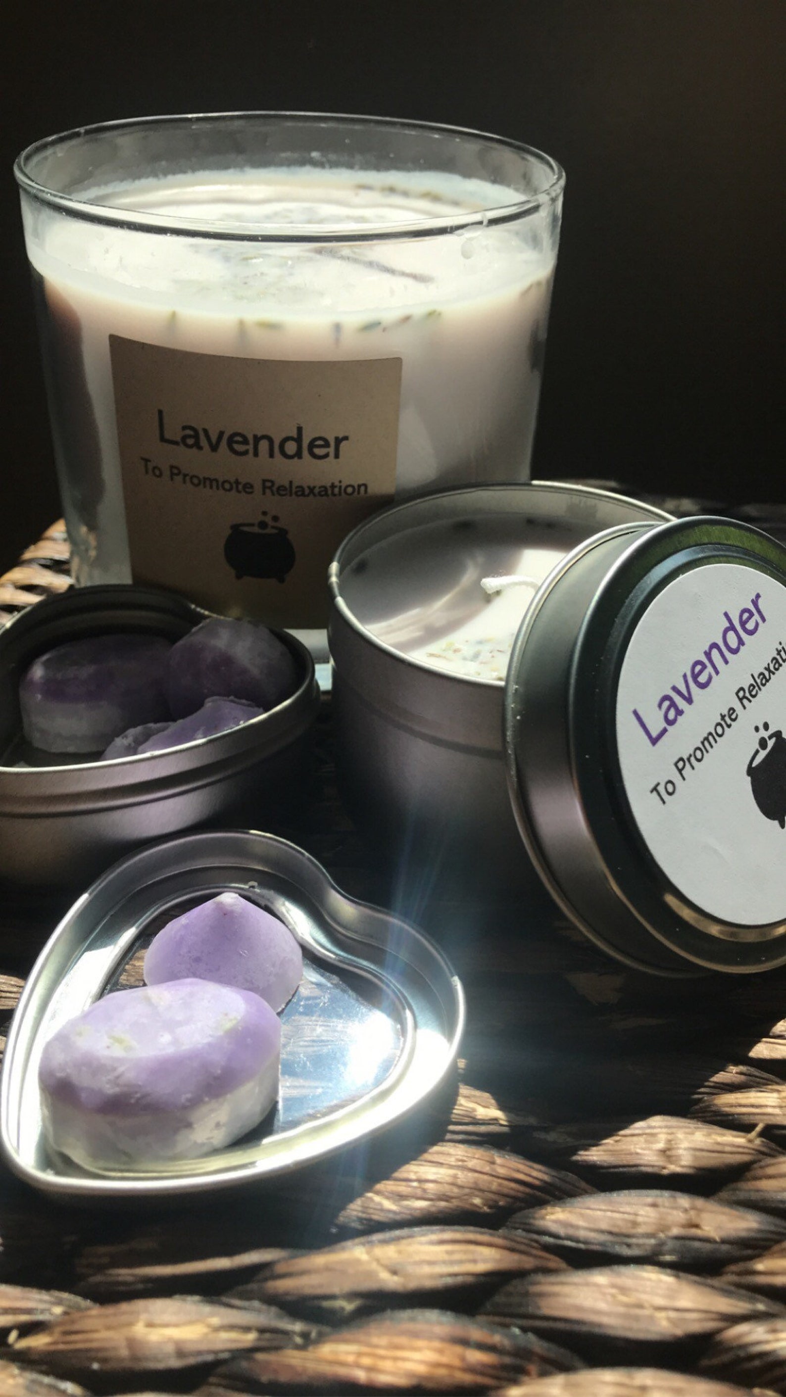 Lavender Candles and Wax Melts Etsy