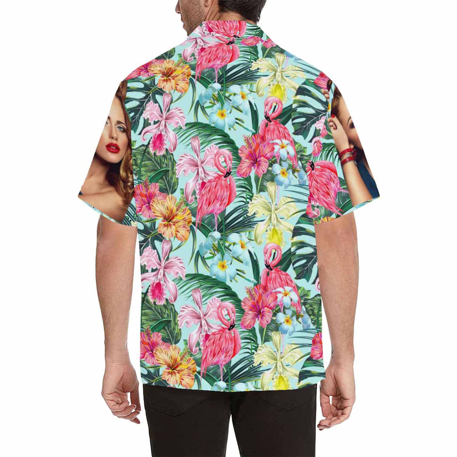 Custom Hawaiian Shirt with Face Personalized Hawaii Shirt for | Etsy