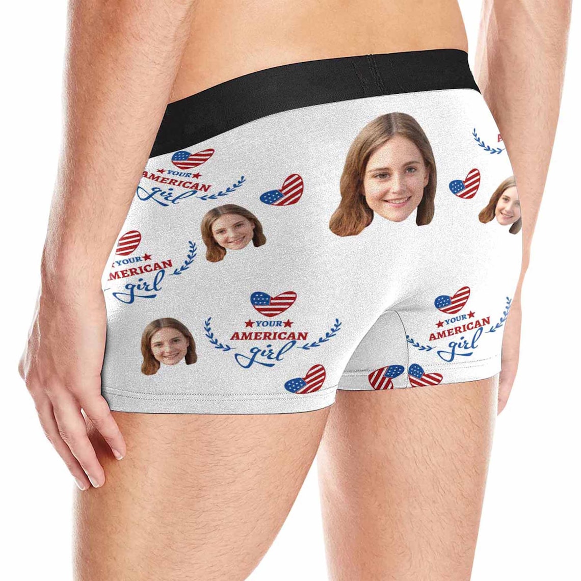 Custom Underwear with Face Personalized Boxer Briefs for Men Etsy