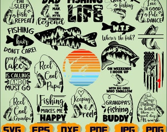 Download Fishing Shirt Svg Etsy
