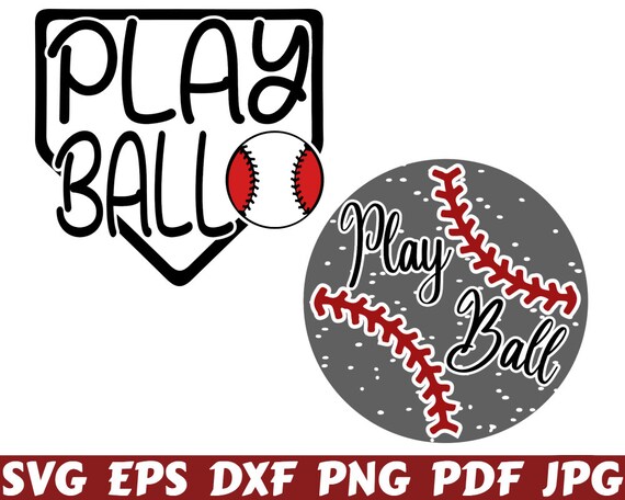 Play Ball SVG Baseball Ball SVG Ball SVG Play Svg | Etsy