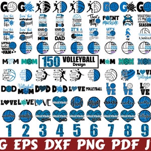 Volleybal Svg - volleybal gesneden bestanden - volleybal Clipart - volleybal silhouet - sport Svg - volleybal offerte Svg - volleybal moeder Svg