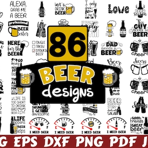Beer Svg - Beer Svg Bundle - Beer Cut File - Beer Quote Svg - Beer Saying - Beer Mug Svg - Beer Cheers Svg - Beer Shirt - Drink Svg -Craft