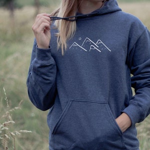 Hiking Hoodie, Mountain Sweatshirt, Camping Sweater, Nature Shirt, Mountains Are Calling, Mountain Hoodie, For Women, For Men,Mountain Shirt