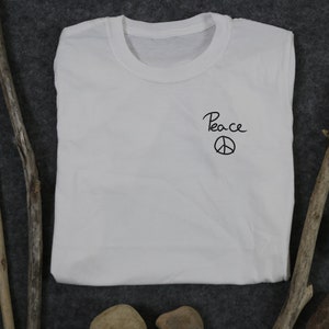 Peace Shirt, Yes to Peace, World Peace T-shirt, Activist War Protest TShirt, Ukraine Tee Shirt, Anti-War Shirt, Protest Shirt, Peace