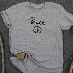 Peace Shirt, Yes to Peace, World Peace T-shirt, Activist War Protest TShirt, Ukraine Tee Shirt, Anti-War Shirt, Protest Shirt, Peace
