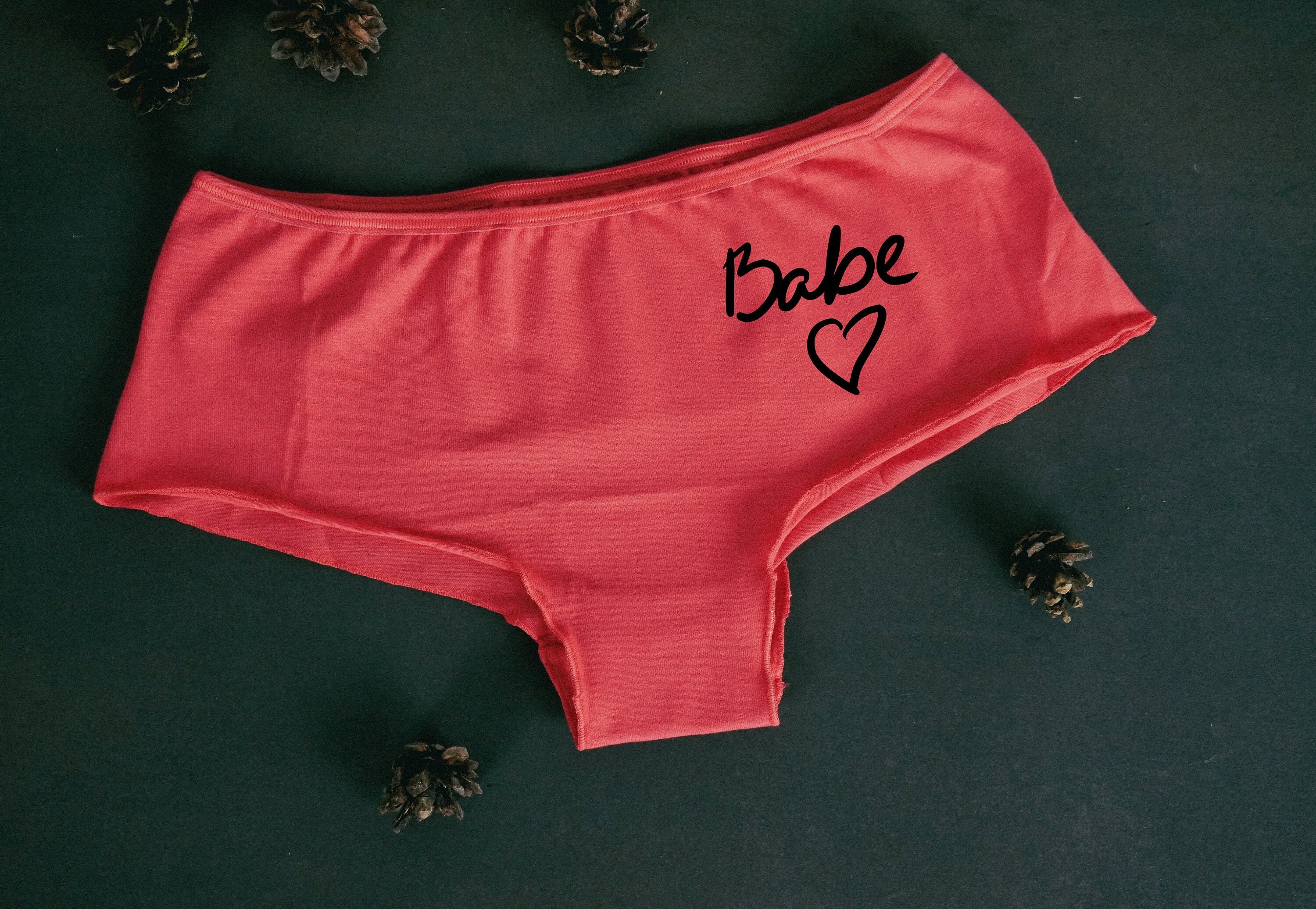 Babe Underwear Cuples Underwear Valentines Day Gift Gift Etsy