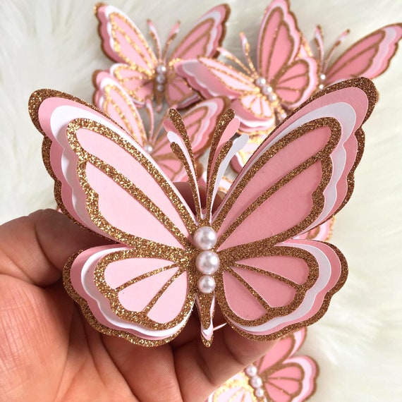 Butterfly 3D Decoration Medium Butterfly 3D Decoration Medium