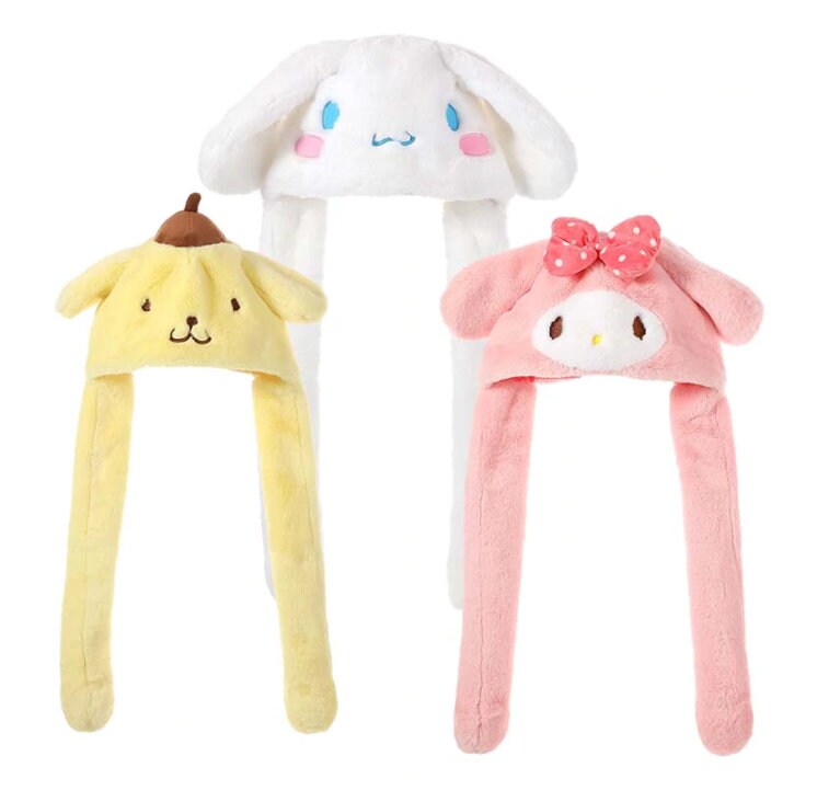 Sanrio My Melody Pompompurin Cinnamoroll Hat Moving EARS Etsy Il Fullxfull.2892019659 Bo0l