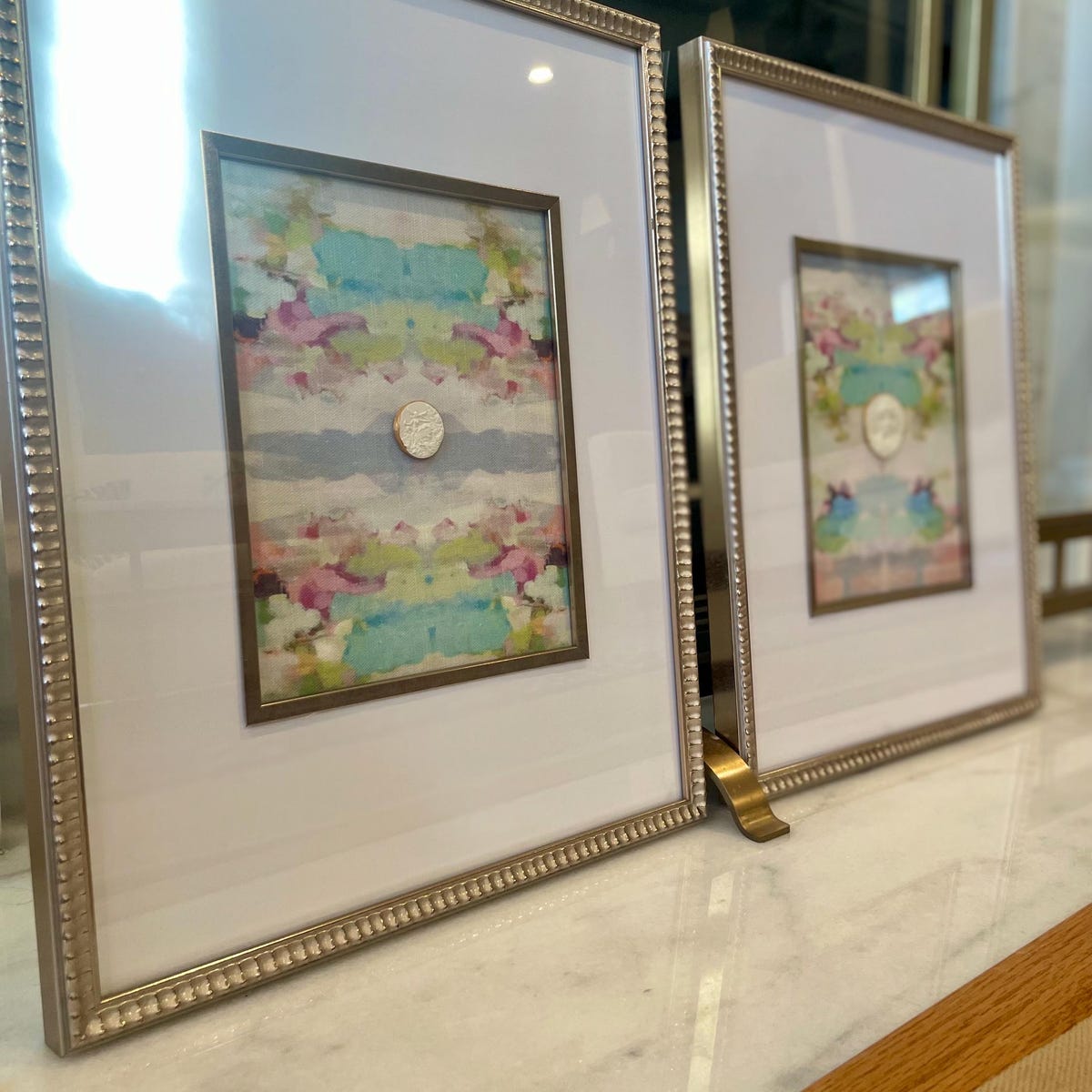 Framed Intaglios Set - With Laura Park Designs Background, Intaglio Bundle, Set of Intaglios, Handmade Intaglios, Framed Intaglio Set - Etsy
