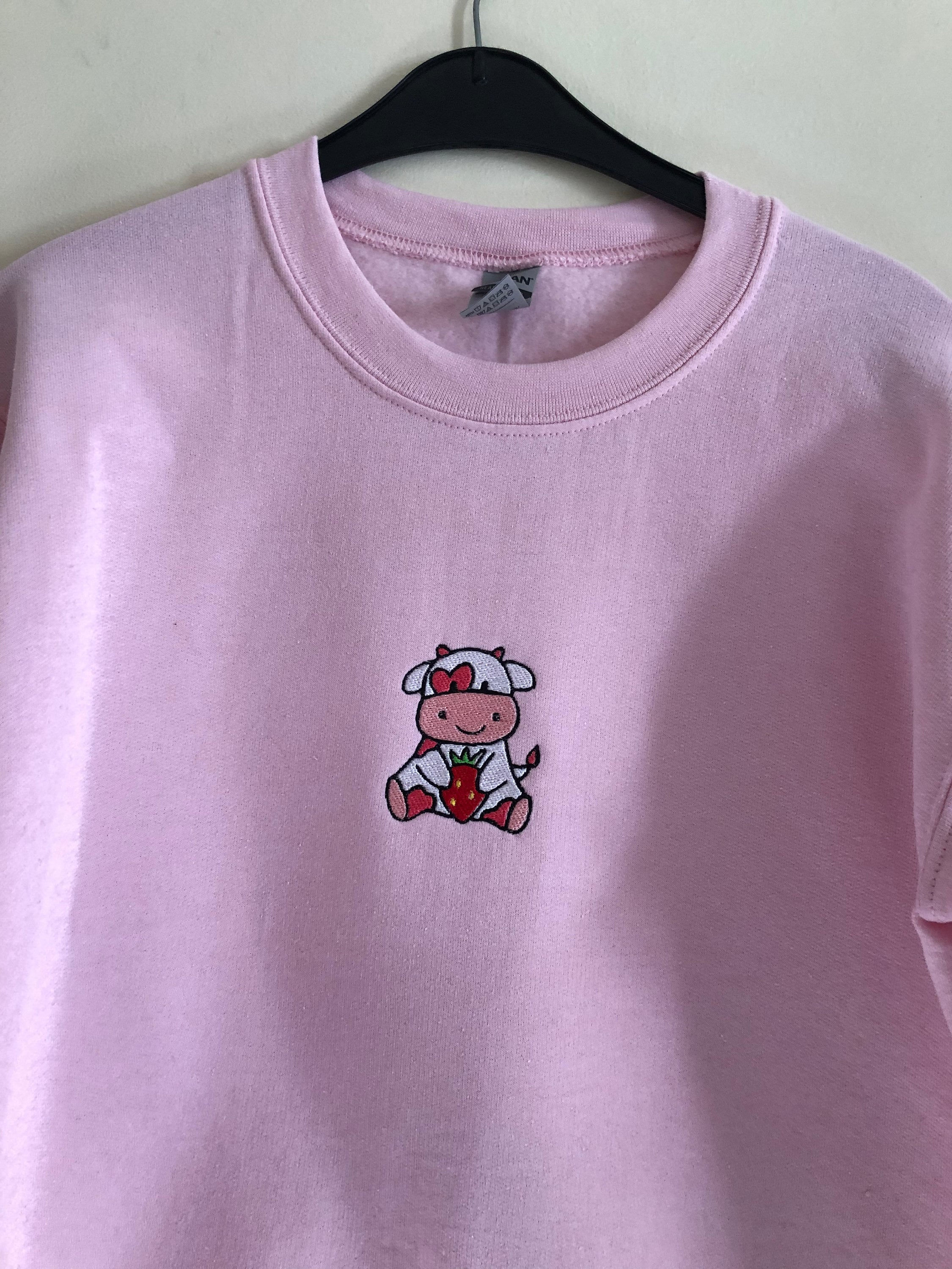 nike crewneck cow print