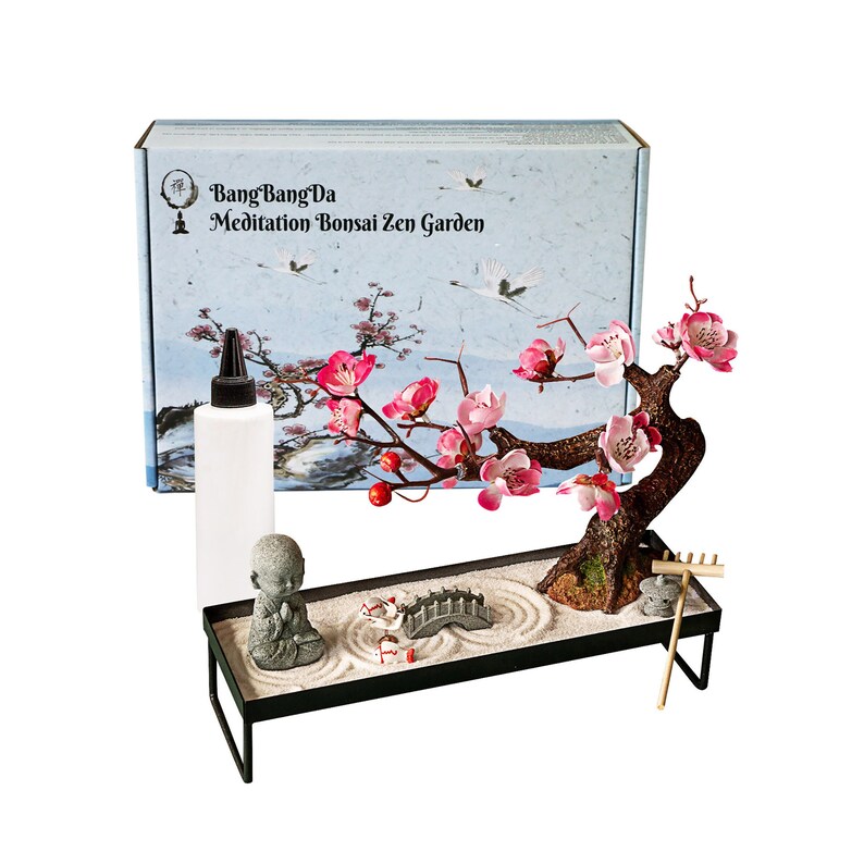 Japanese Zen Garden Meditation Gifts Home Office Zen Decor Etsy