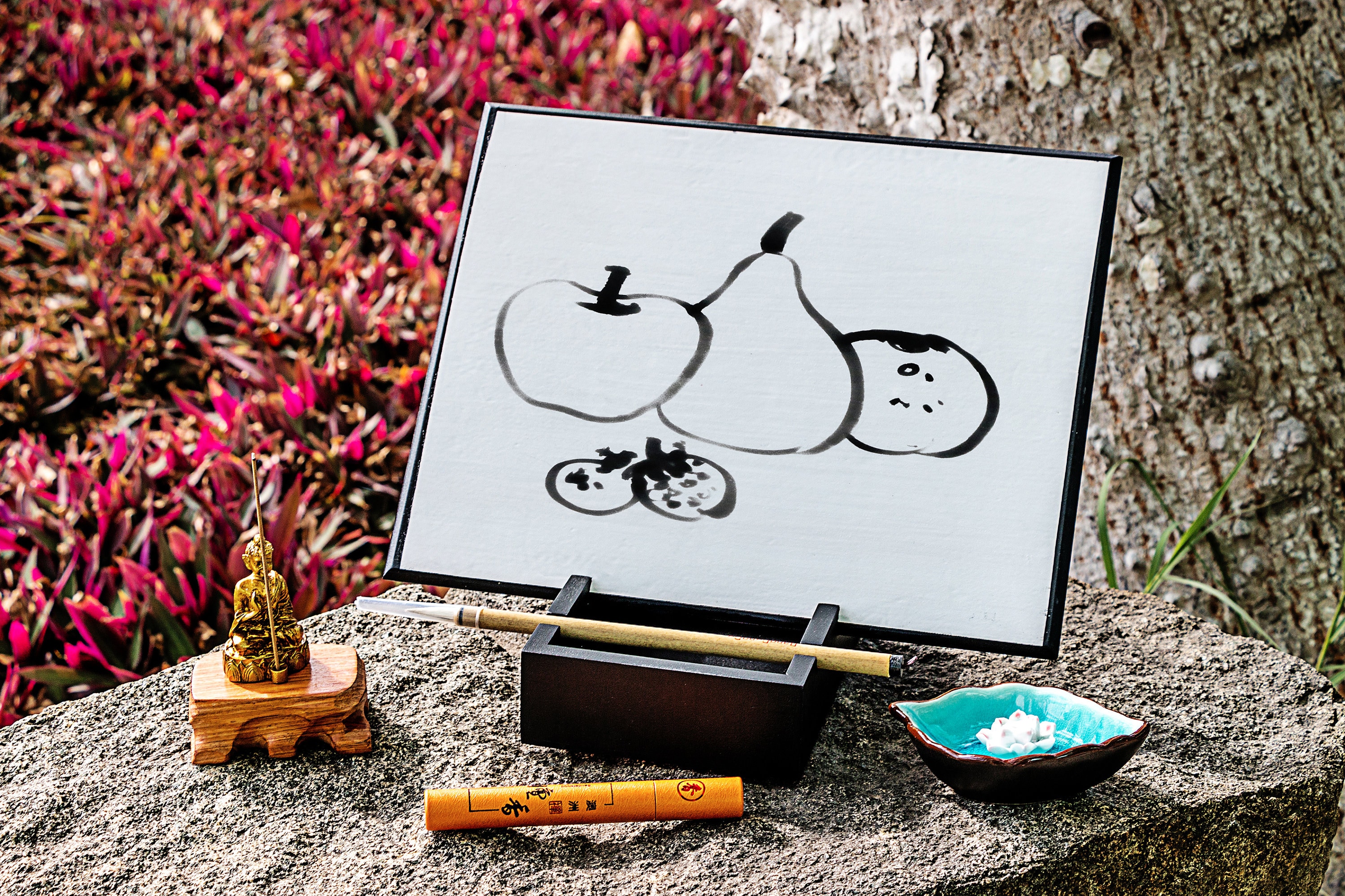 Meditation Gifts Buddha Drawing Board Woman Relaxation Gifts Man