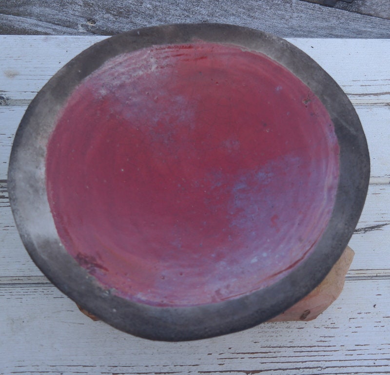 Plat Rouge Raku