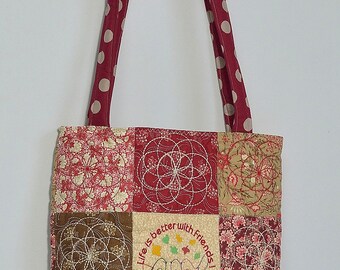 AMBUSH® PATCHWORK TOTE BAG Ambush PATCHWORK TOTE BAG | REVERSIBLE