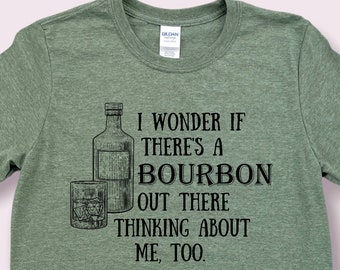 I Wonder Tee | Whiskey Shirt | Bourbon Shirt | Gym Shirt | Walk-offs and Whiskey | Father’s Day Gift | Gift