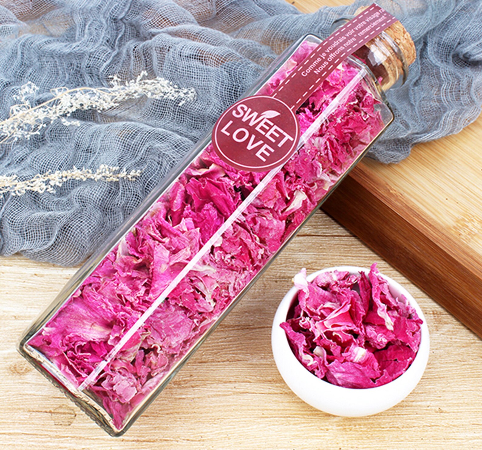 Peony Flower Tea Tea Dried Flower Tea with Petals Fragrant Etsy