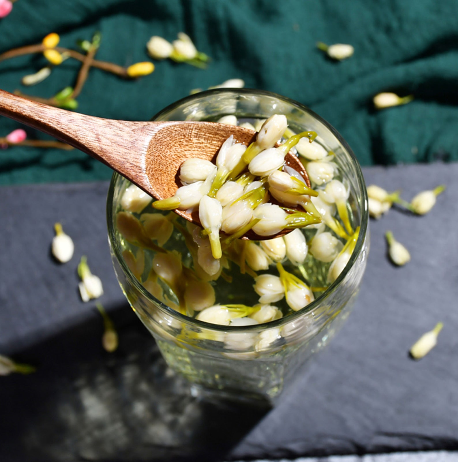 Jasmine Tea Flower Tea Jasmine Flowers Tea Dried Jasmine Etsy