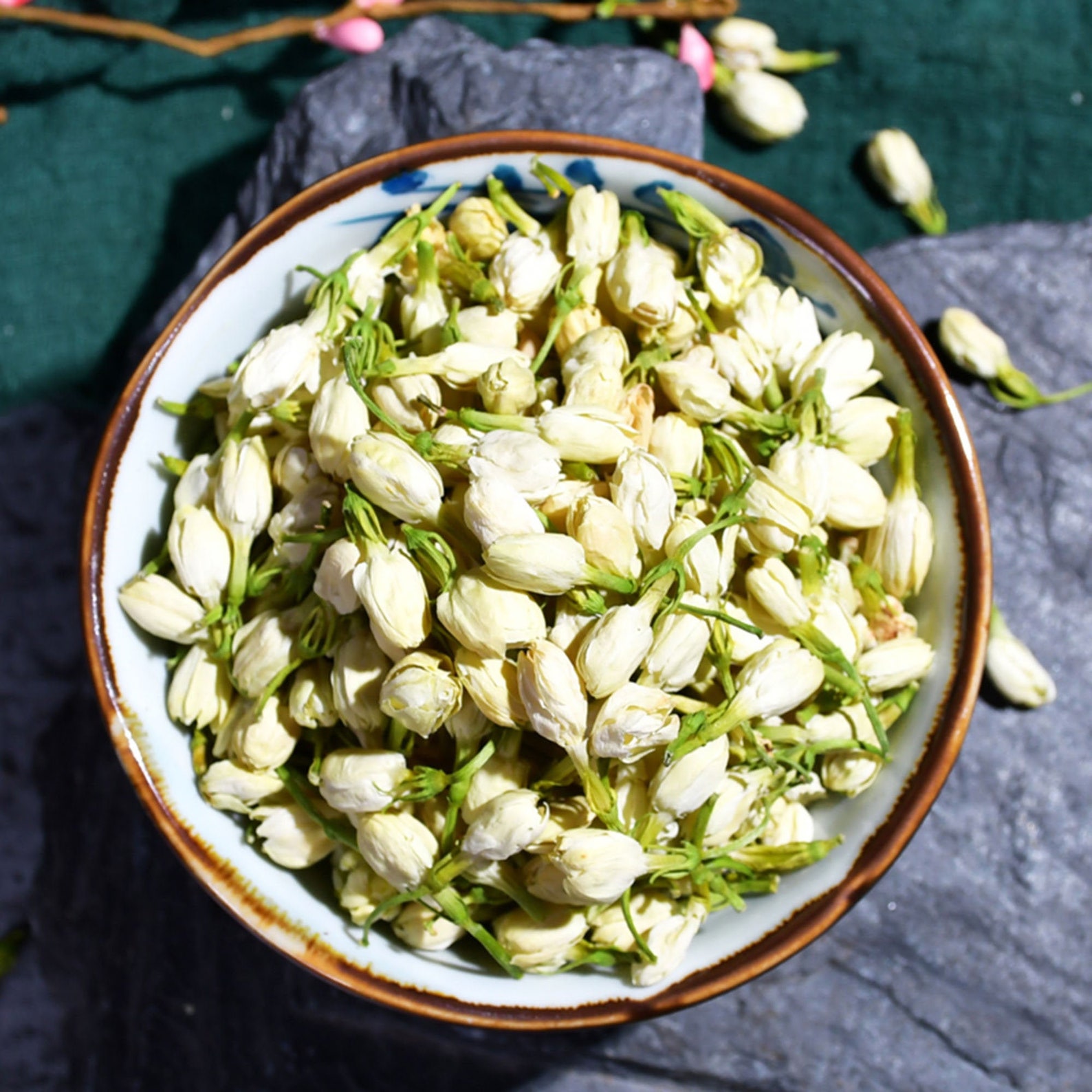 Jasmine Tea Flower Tea Jasmine Flowers Tea Dried Jasmine Etsy