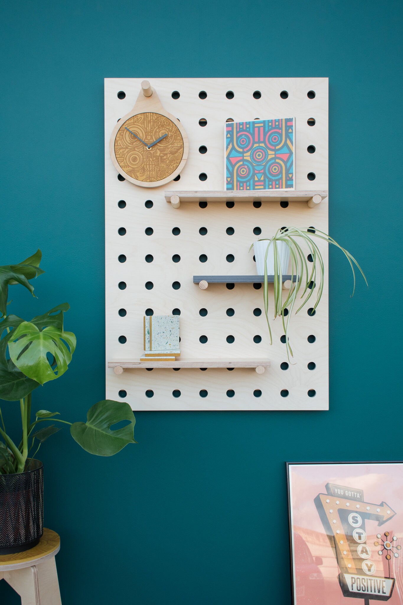 Pegboard oficina en casa paquete pegboard decoración del Etsy