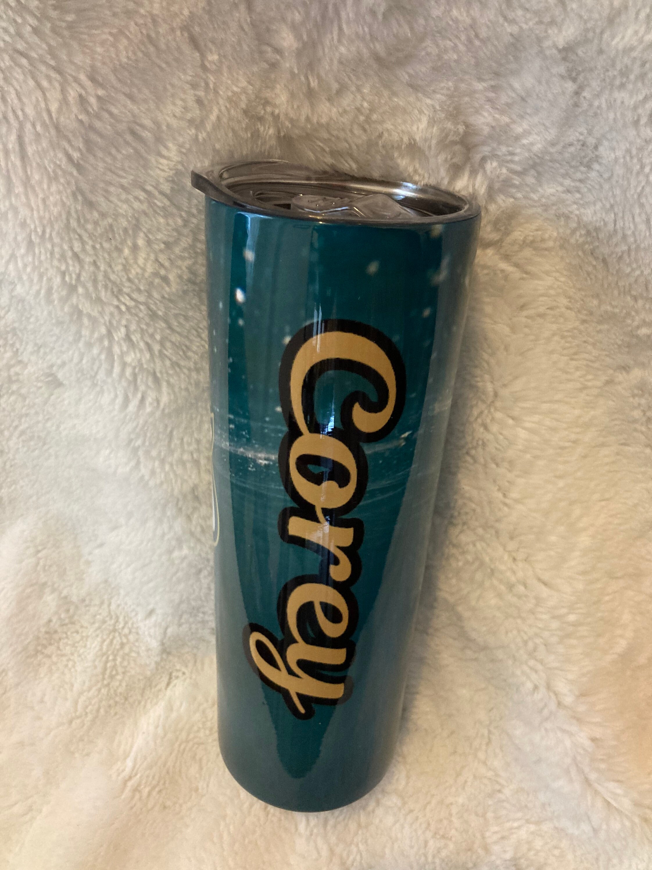 20 oz. Custom Jacksonville Jaguars Tumbler Etsy