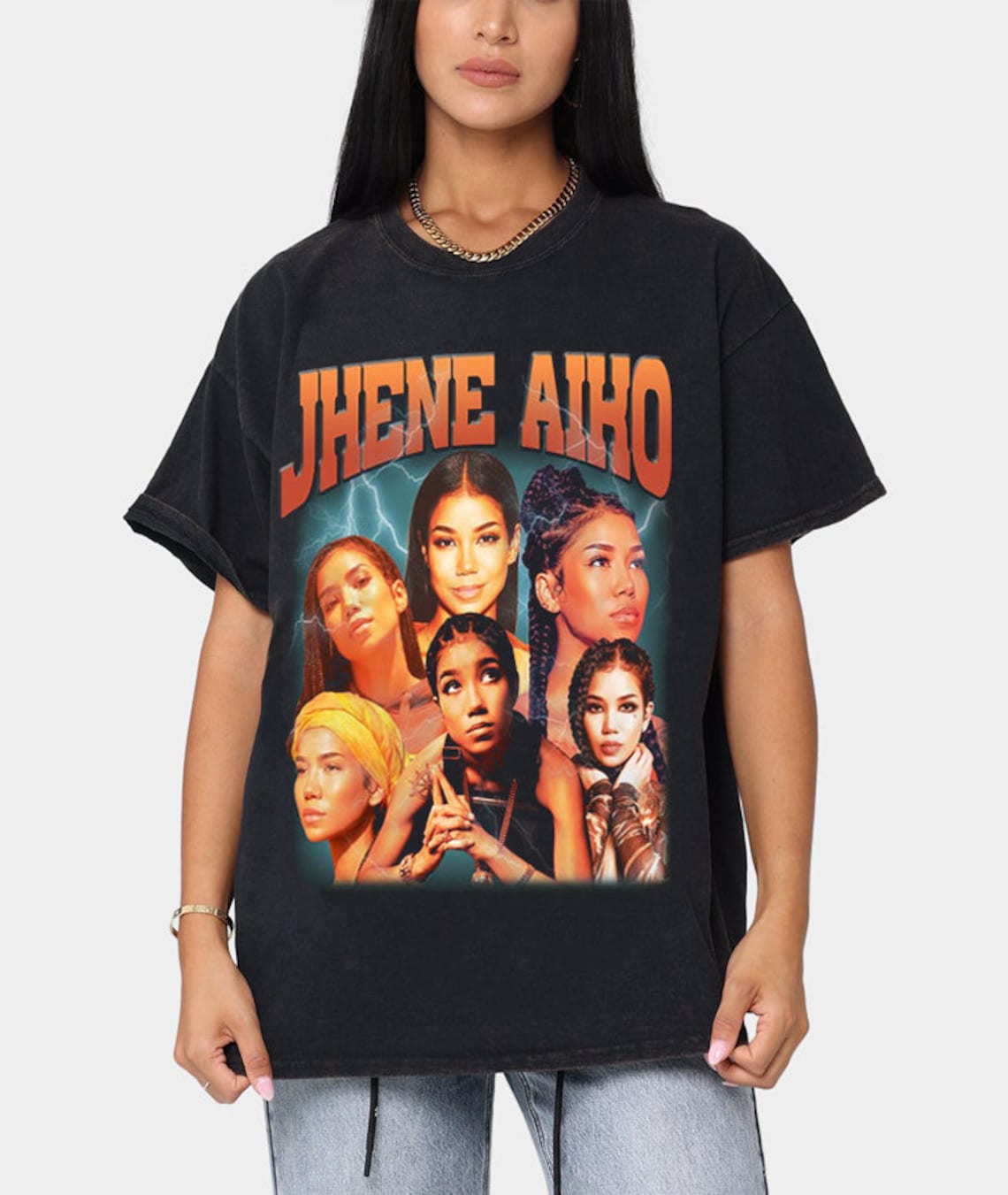 Jhene Aiko Shirt Vintage 90s Unisex TShirt Unisex Graphic Etsy(04)
