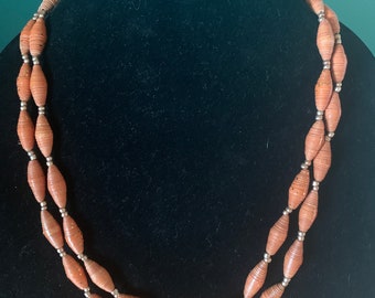 Paper Bead Necklace