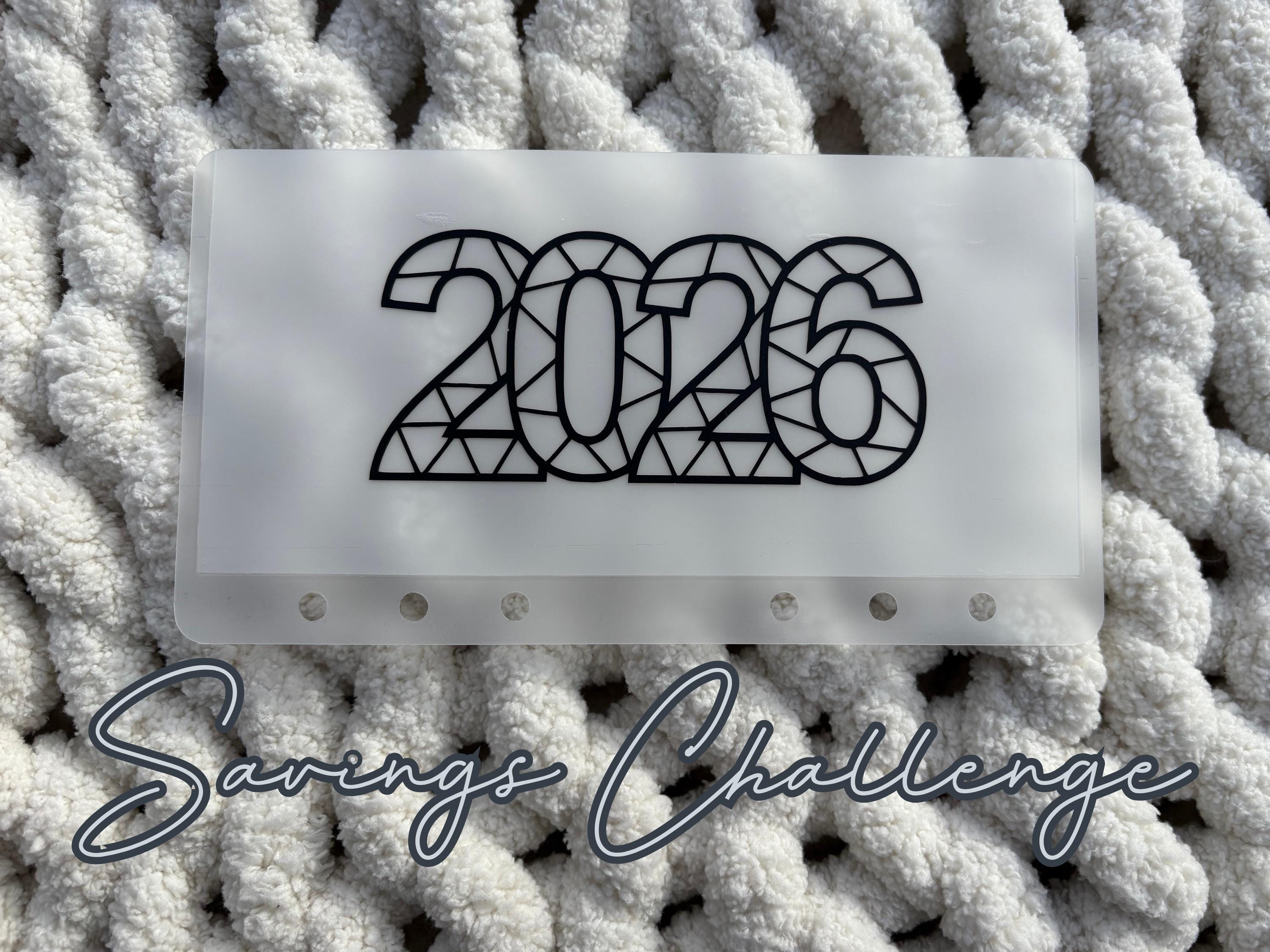 2026 Savings Challenge, Save 26 Dollars Every Week in 2026 - Etsy