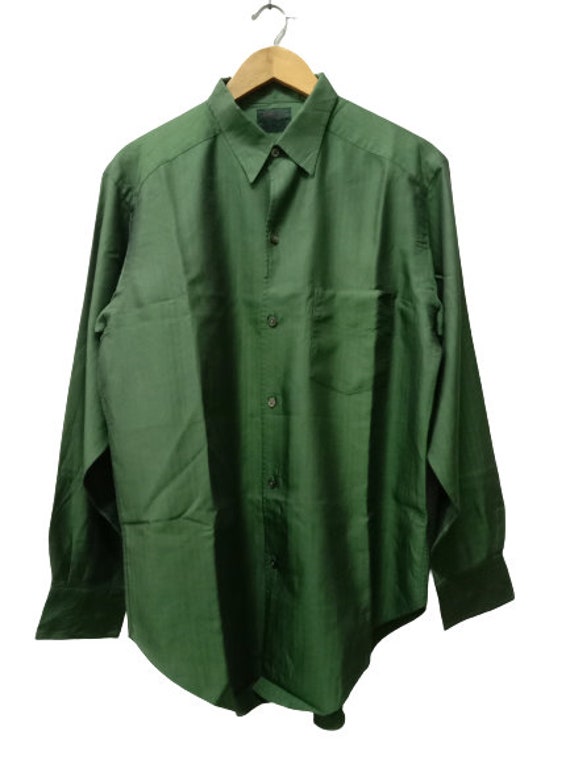 Vintage Yohji Yamamoto A.A.R Herringbone Green Lon