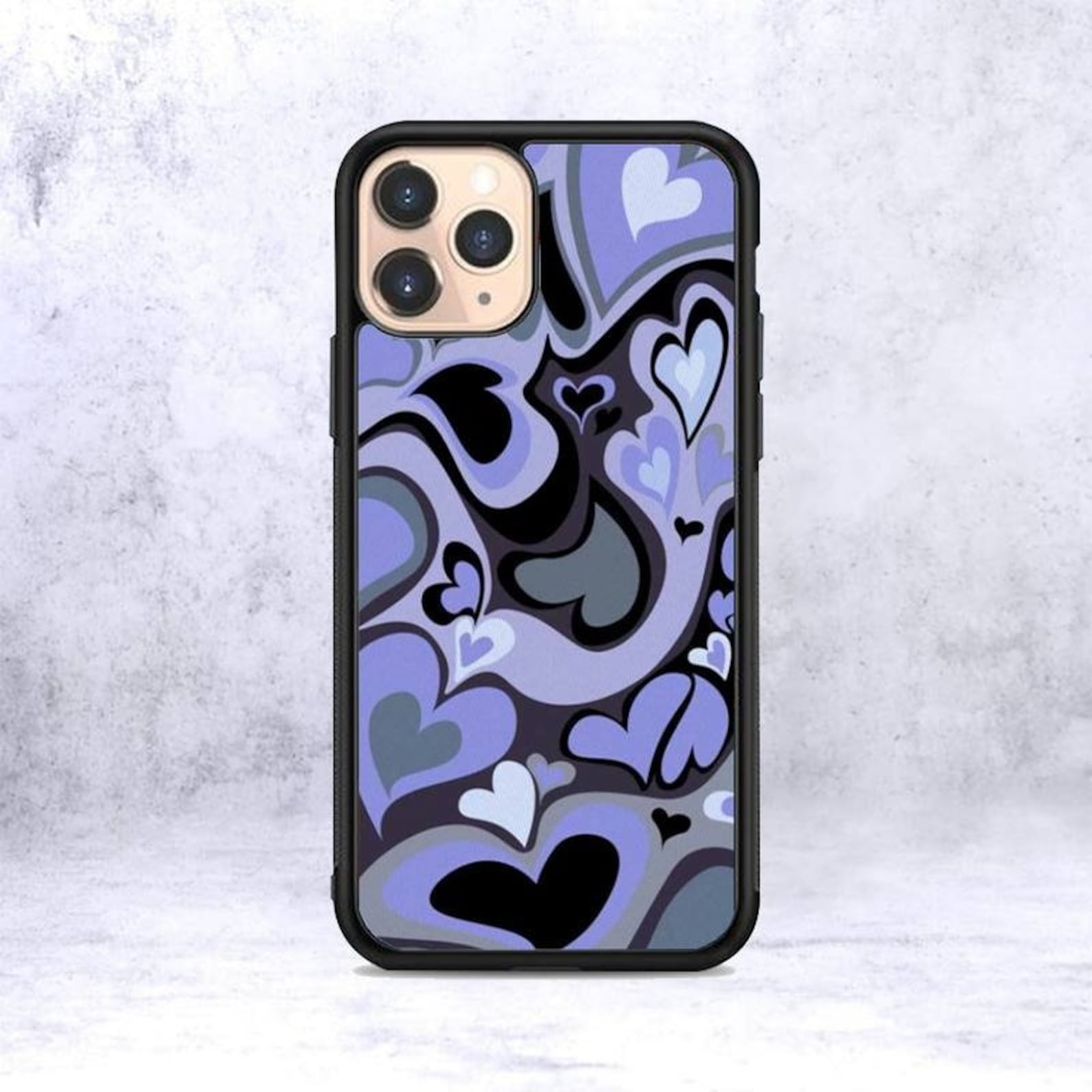 Heart Swirl Pattern Phone Case Melting Heart Case Mother Etsy