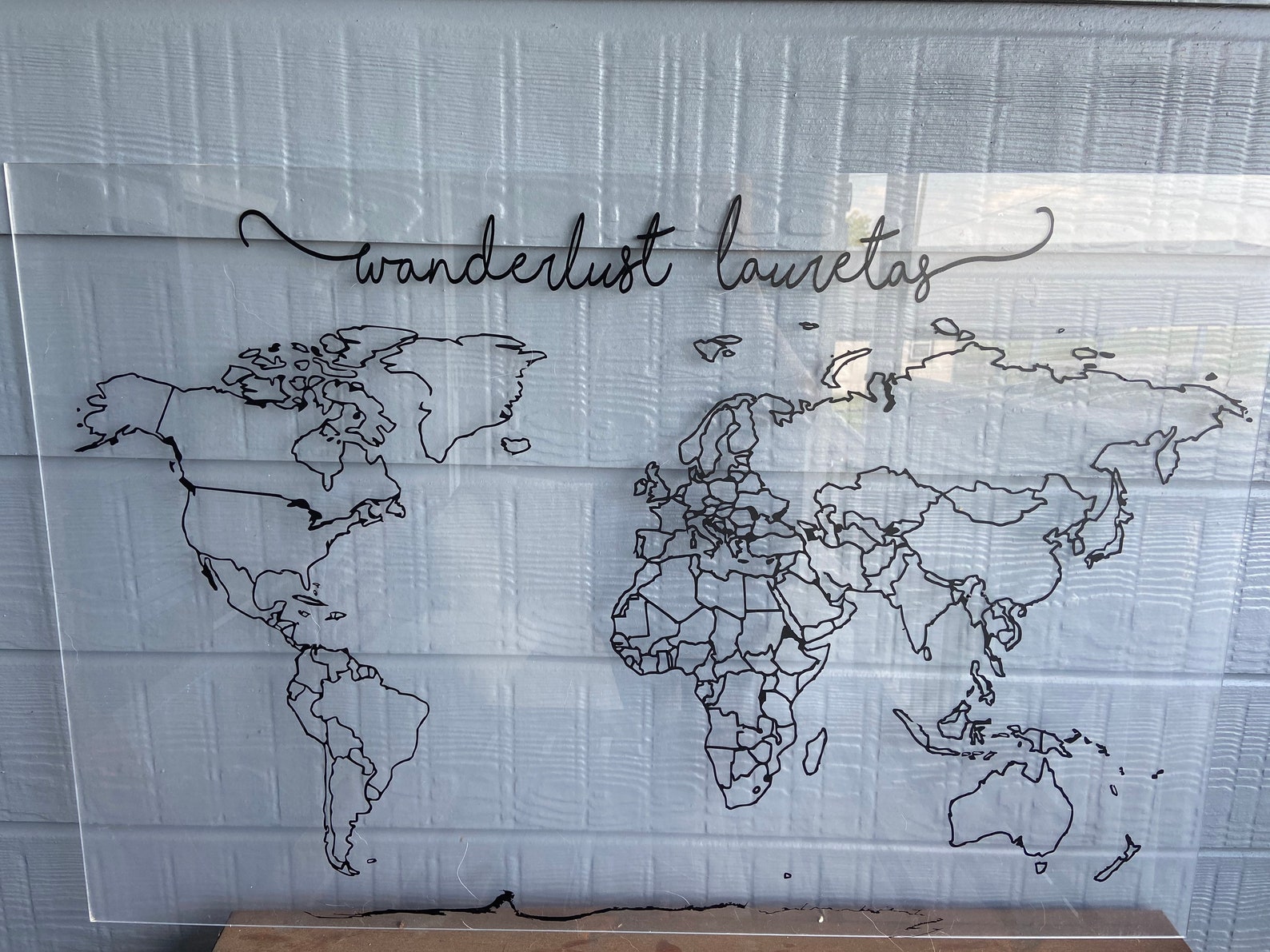 Custom Travel Map/ Etsy Orders Map/ Interactive Travel Map Etsy