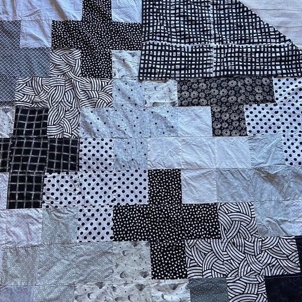 Plus Sign Quilt Etsy