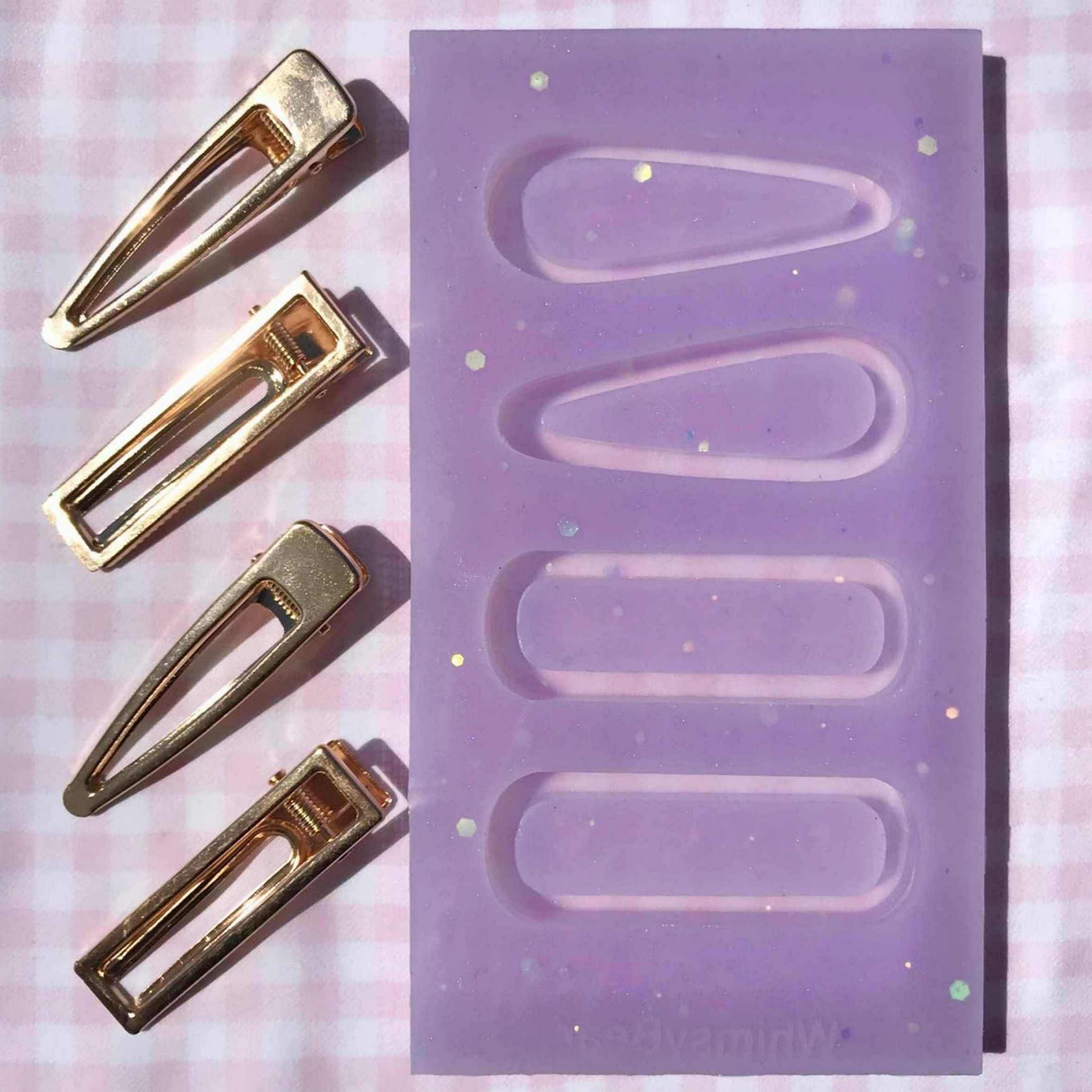 Silicone Mold for Hair Clips Etsy