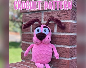 Cartoon Hund Häkelanleitung, Puppen Häkelanleitung, Amigurumi Plushie, PDF, Häkelanleitung, Dolls, Hund