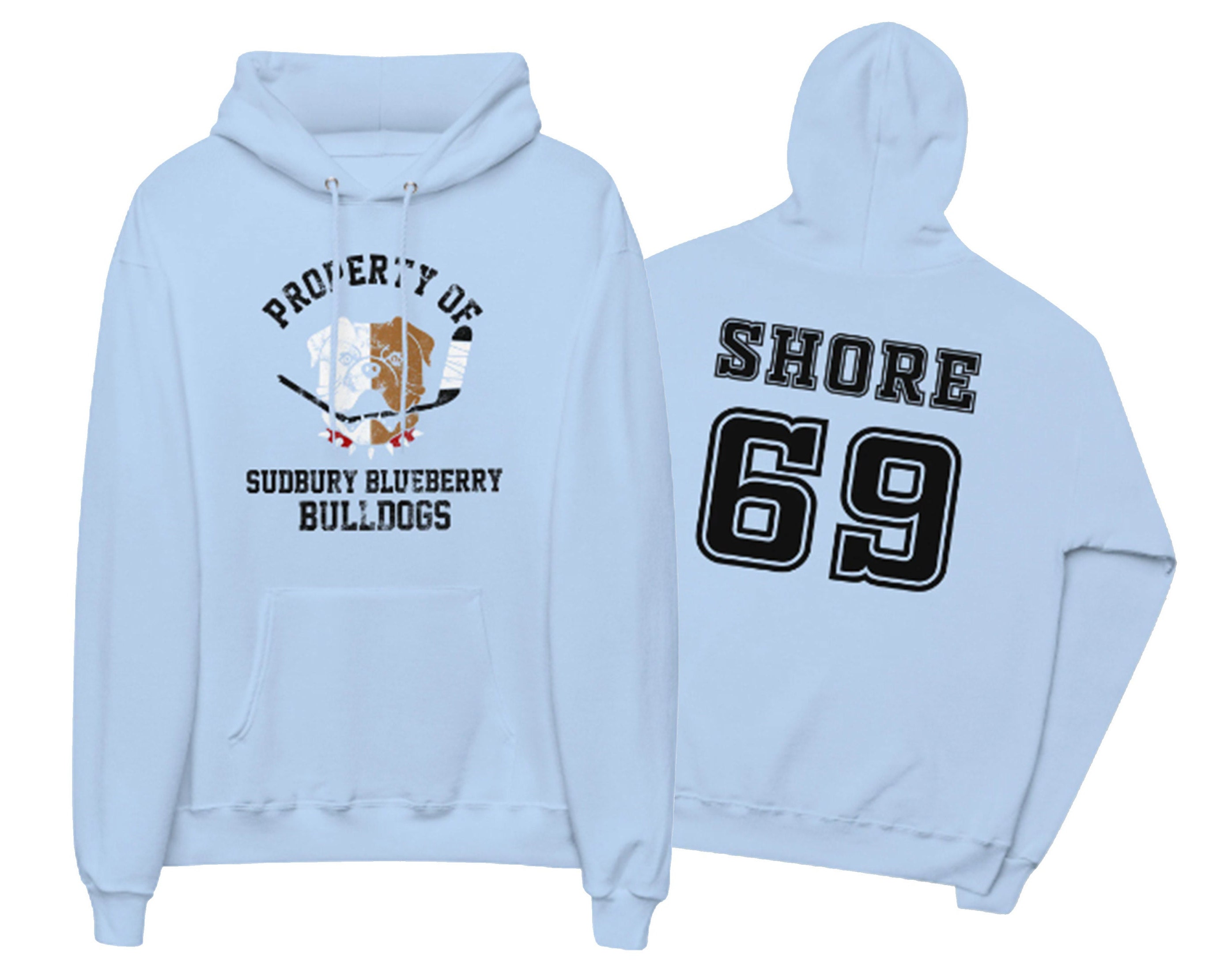 Custom # 69 Shoresy Men's Ice Hockey Jersey Embroidery 