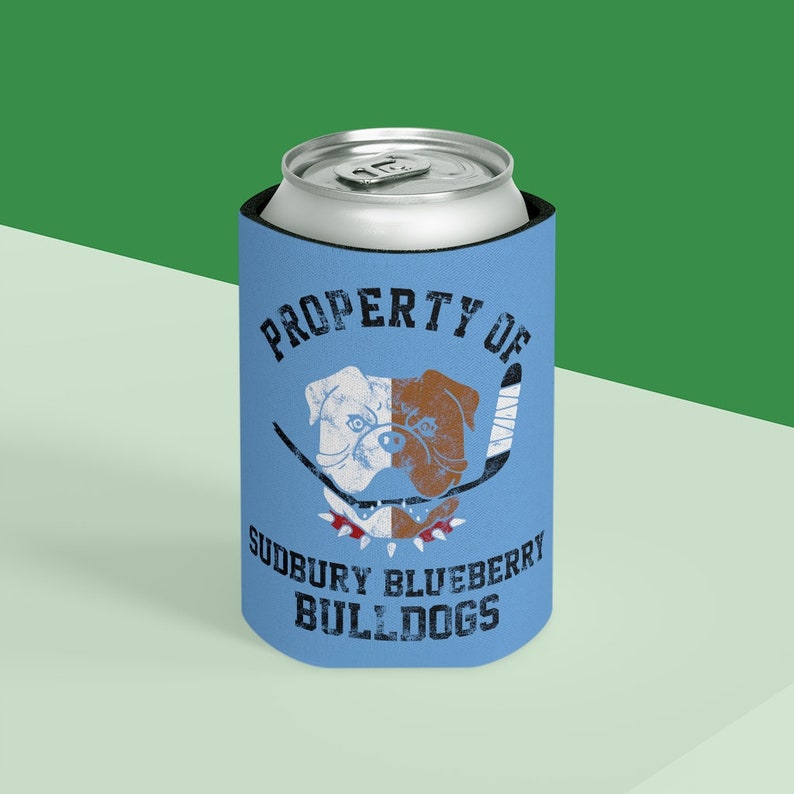 Shoresy Sudbury Blueberry Bulldogs Beer Koozie Slim Can Etsy