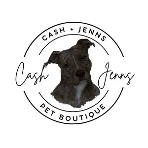 Logotipo de empresa / Logotipo de pequeña empresa / Logotipo de empresa canina / Empresa canina / Marca de pequeña empresa / Logotipo / Logotipo prediseñado / Logotipo de Pitbull