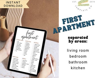 Druckbare Checkliste für die Wohnungssuche - Dream Wohnung Finder - Herunterladbare Checkliste - Bearbeitbare Wohnung Checkliste