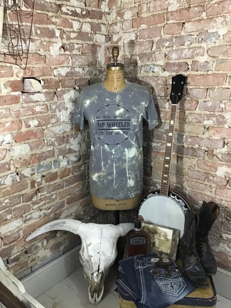 My Ideal Weight is Rip Wheeler on Top of Me/funny Cowgirl Etsy